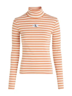 Damen Longsleeve mit Rollkragen