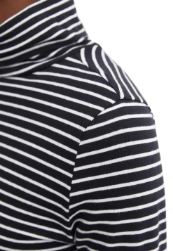 Damen Longsleeve mit Rollkragen