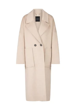 Damen Mantel aus Wolle und Seide