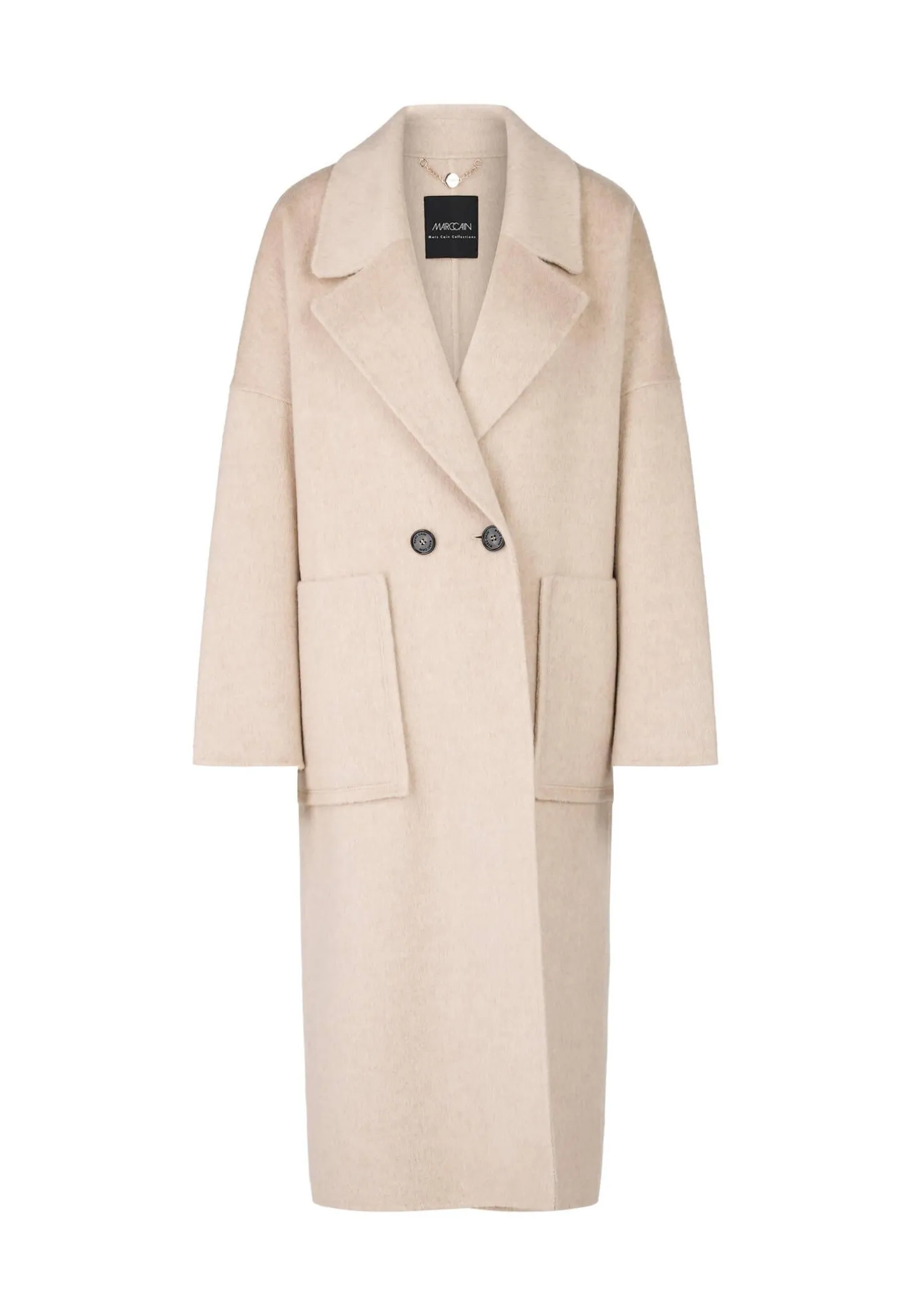 Damen Mantel aus Wolle und Seide