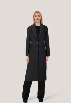 Damen Mantel aus Woll-Mix