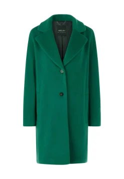 Damen Mantel mit Alpaka und Schurwolle