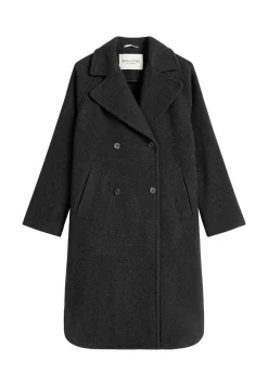 Damen Mantel mit Recycling-Wolle