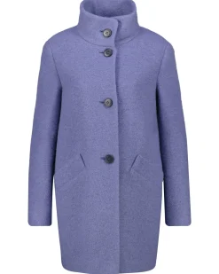 Damen Mantel mit Stehkragen