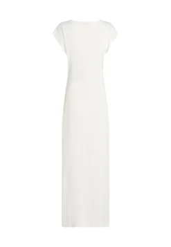 Damen Maxikleid mit Knotendetail