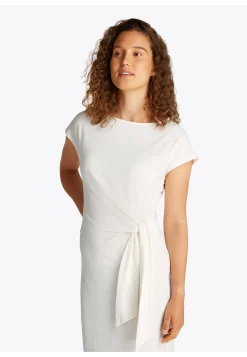 Damen Maxikleid mit Knotendetail