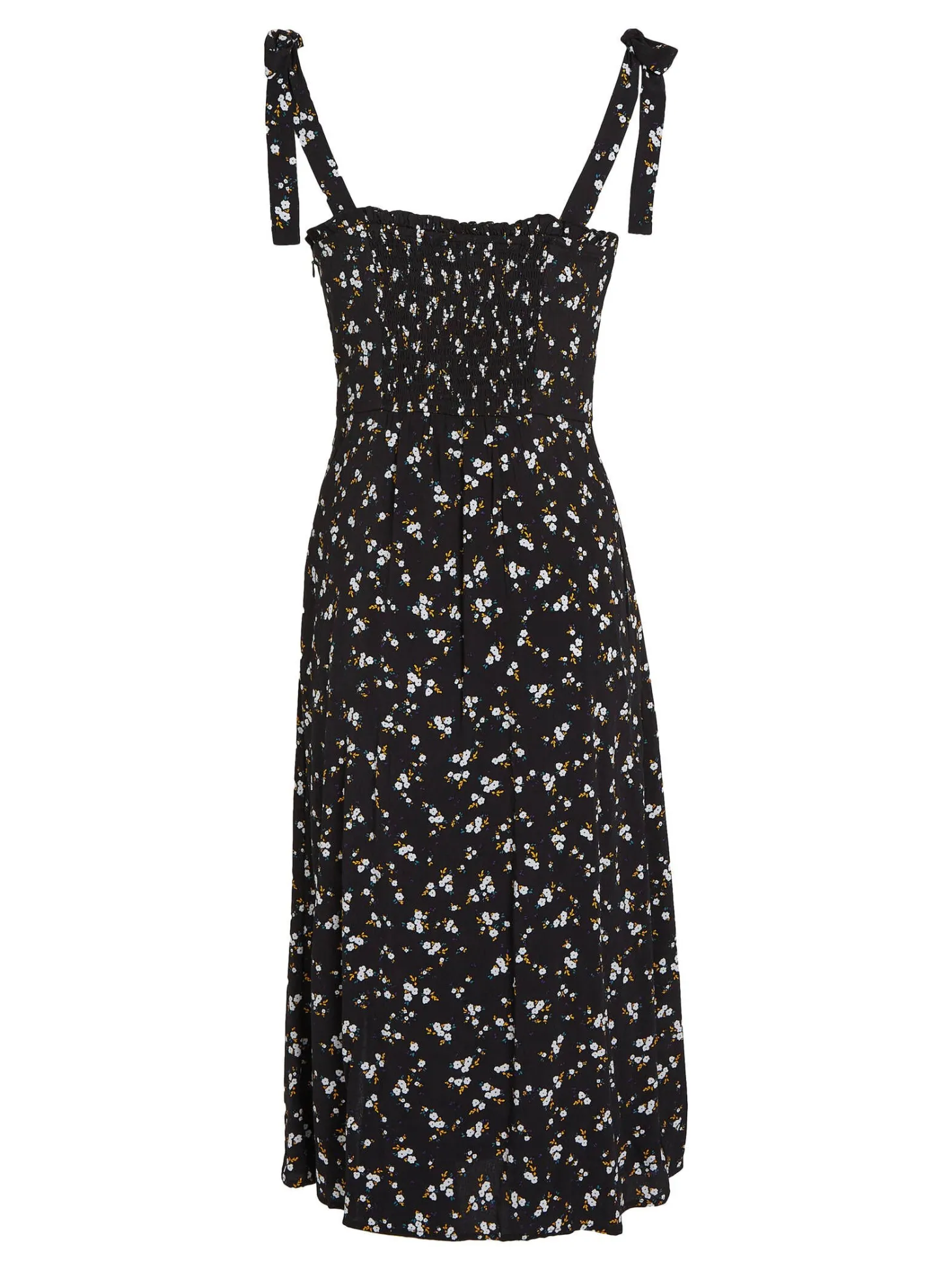 Damen Midi-Kleid FLORAL aus Viskose