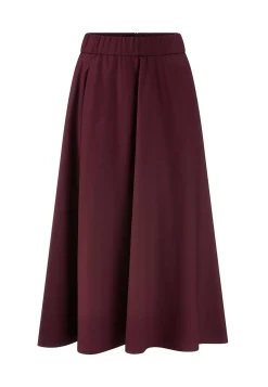 Damen Midirock mit Baumwolle