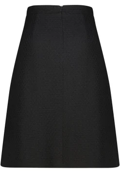 Damen Midirock mit Kellerfalte RAFERI