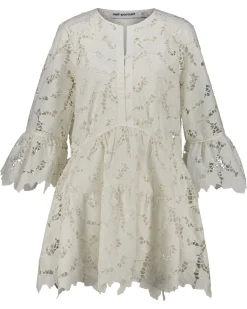 Damen Minikleid COTTON LACE WIDE SLEEVE MINI DRESS