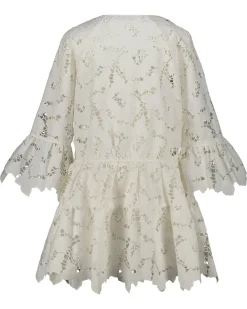 Damen Minikleid COTTON LACE WIDE SLEEVE MINI DRESS