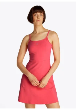 Damen Minikleid TJW ESSENTIAL STRAP FLARE DRESS Slim Fit