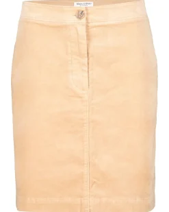 Damen Minirock aus Stretch-Samt