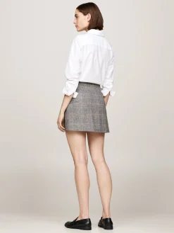 Damen Minirock aus Wollmix