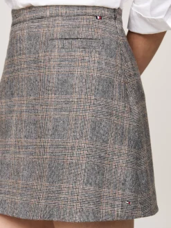 Damen Minirock aus Wollmix