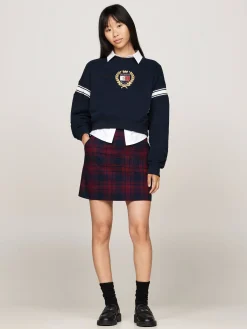 Damen Minirock mit Bio-Baumwolle TJW CHECK MINI SKIRT