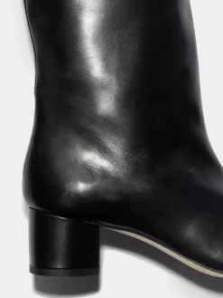 Damen Overknee-Stiefel aus Leder WILLA