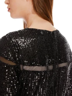 Damen Paillettenkleid