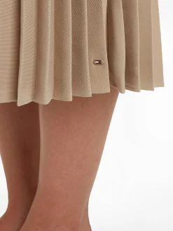 Damen Plisseerock FLUID TWILL PLEATED MIDI SKIRT