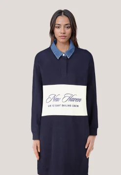 Damen Polokleid HEAVY RUGGER LS DRESS