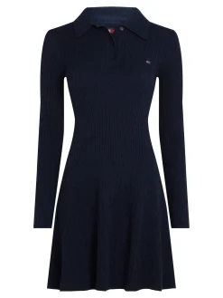 Damen Polokleid POLO CABLE SWEATER