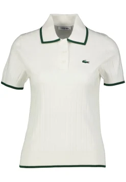 Damen Poloshirt aus Feinstrick