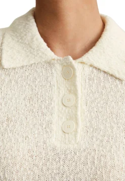 Damen Poloshirt gestrickt