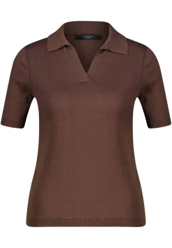 Damen Poloshirt mit Seide RONCOLO