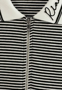 Damen Poloshirt mit Streifen