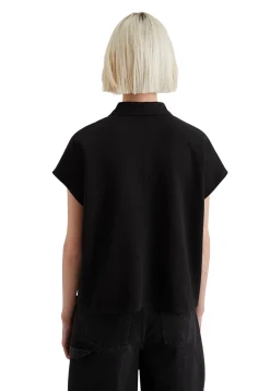 Damen Poloshirt Oversized Fit