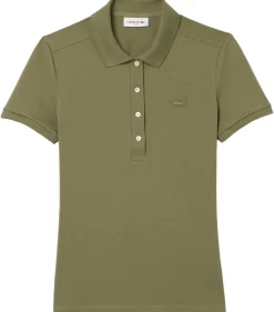 Damen Poloshirt Slim Fit Kurzarm