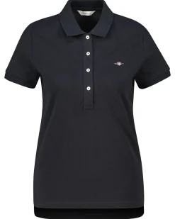 Damen Poloshirt SLIM SHIELD CAP SLEEVE PIQUE POLO