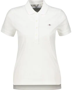 Damen Poloshirt SLIM SHIELD CAP SLEEVE PIQUE POLO