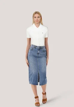 Damen Poloshirt SLIM SHIELD CAP SLEEVE PIQUE POLO