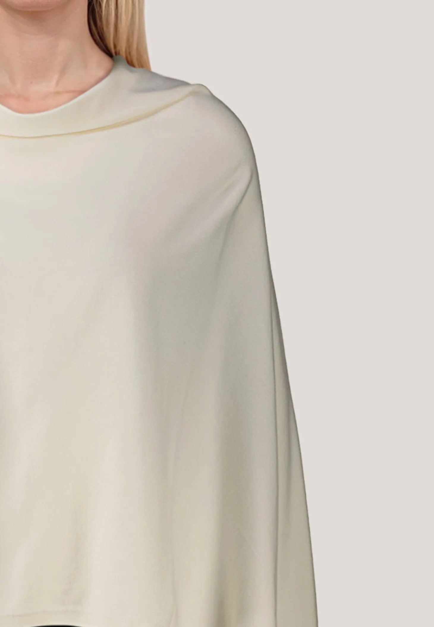 Damen Poncho aus Jersey