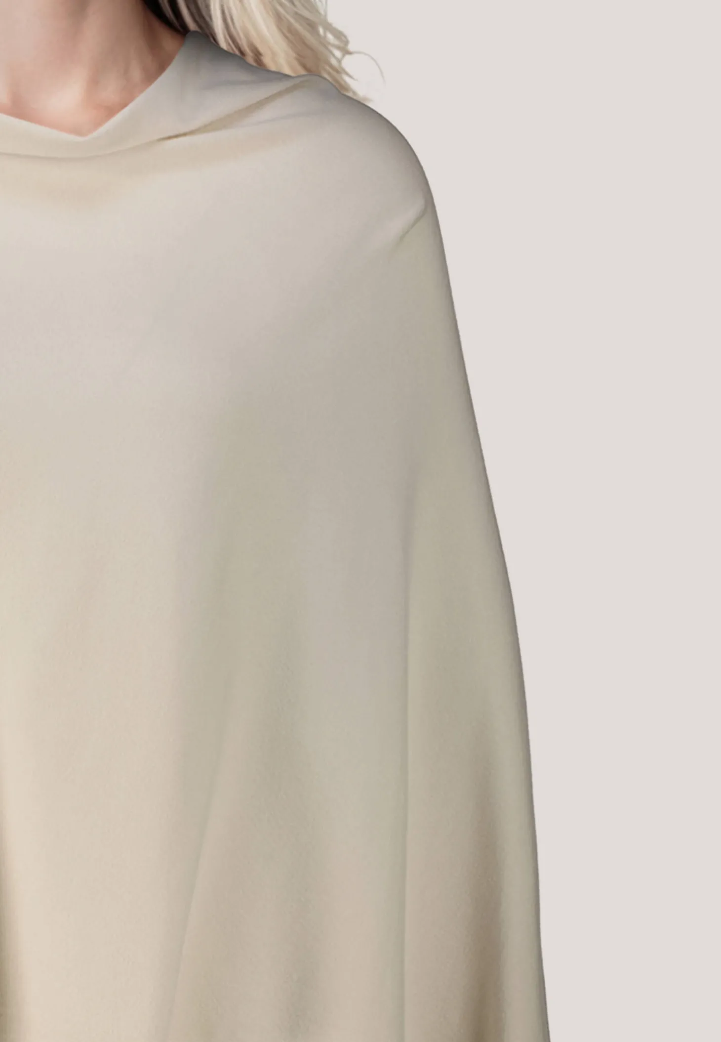 Damen Poncho aus Jersey