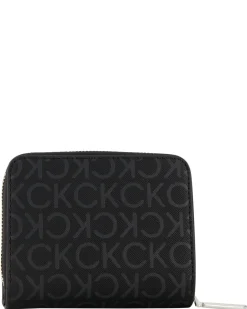 Damen Portemonnaie Logo mit Rundum-Reißverschluss