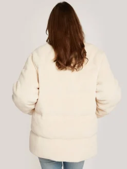 Damen Puffer-Jacke Cropped Fit