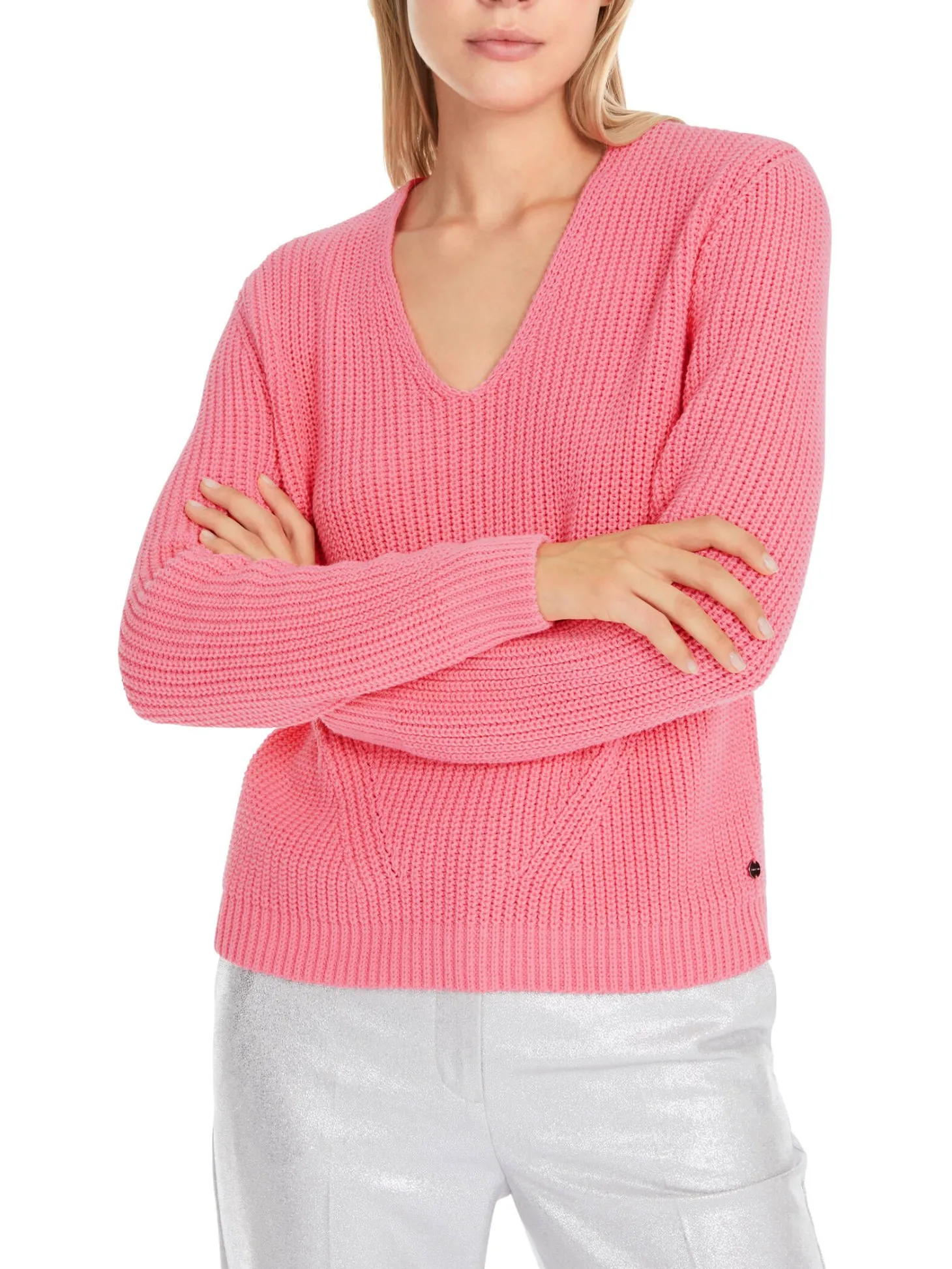 Damen Pullover aus Baumwollmischung