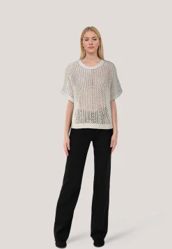 Damen Pullover aus Bändchengarn