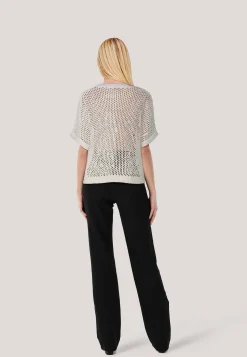 Damen Pullover aus Bändchengarn