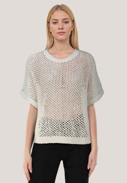 Damen Pullover aus Bändchengarn