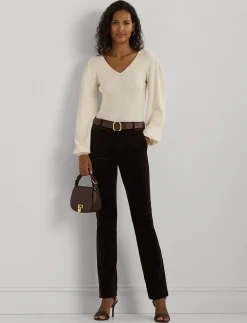 Damen Pullover mit Blousonärmeln