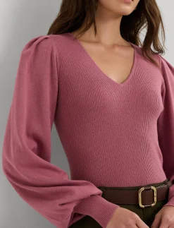 Damen Pullover mit Blousonärmeln