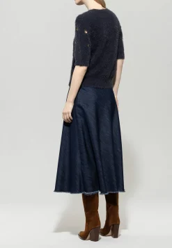 Damen Pullover mit Schmucksteinen