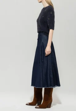 Damen Pullover mit Schmucksteinen