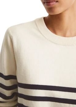 Damen Pullover mit Streifenmuster