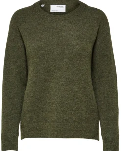 Damen Pullover SLFLULU mit Alpaka