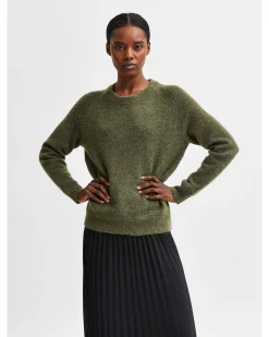 Damen Pullover SLFLULU mit Alpaka