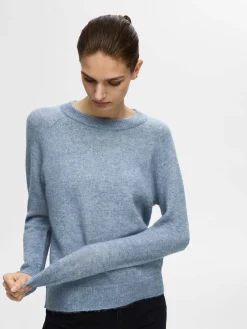 Damen Pullover SLFLULU mit Alpaka